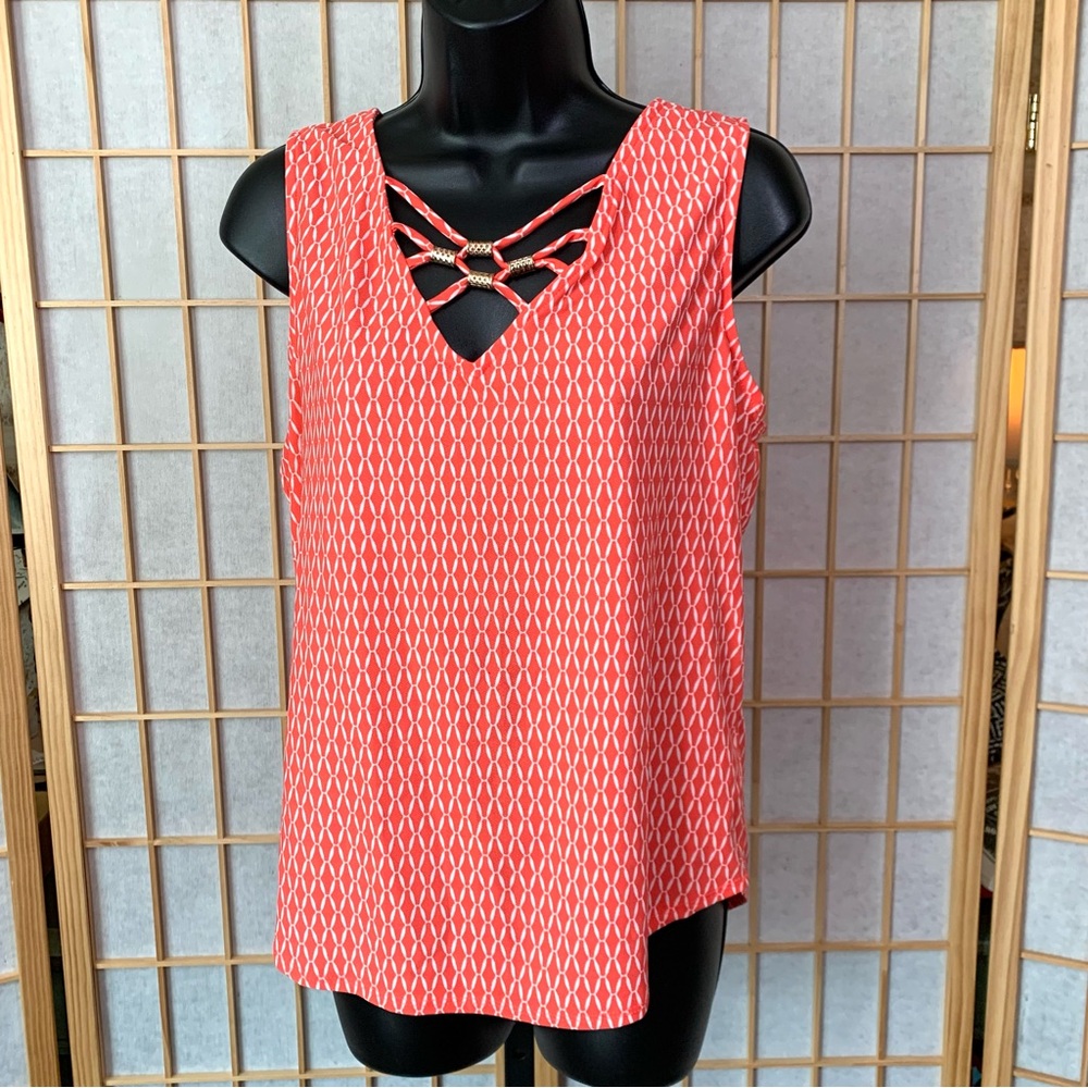 AUW Retro Sleeveless Blouse
